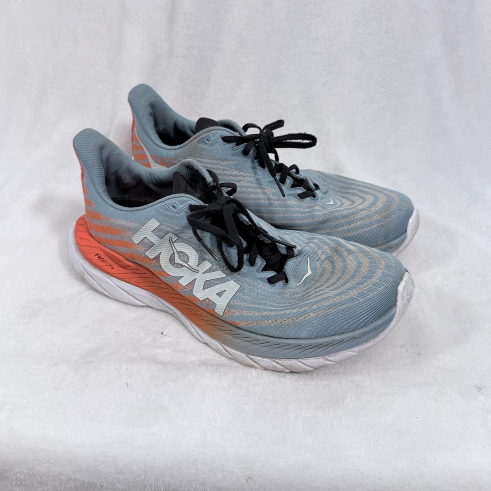 Hoka Mach 5 Shoes Mens 11 Blue Athletic Running Sneaker F27422D